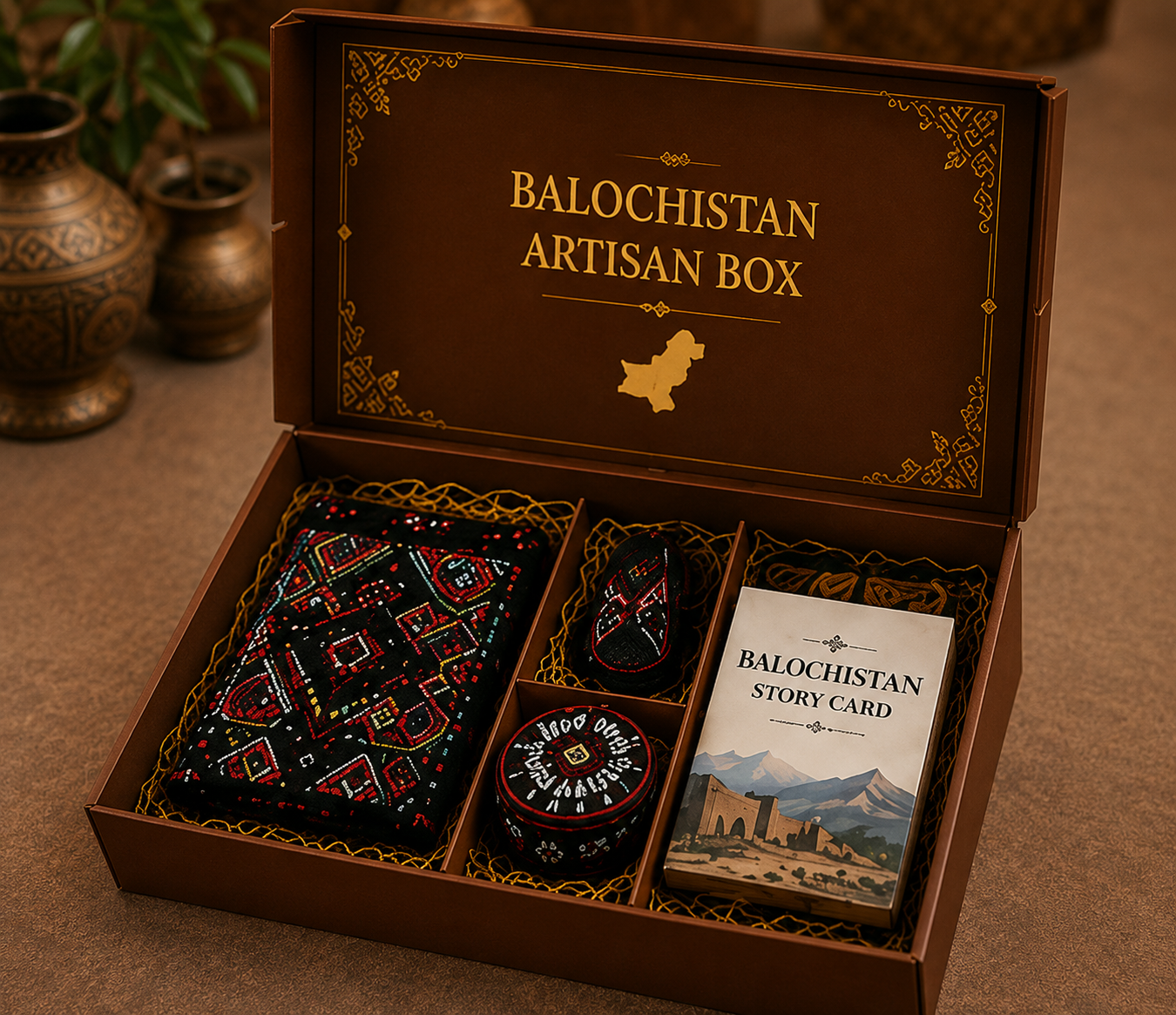 Balochistan Artisan Box